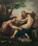 Susanna y los dos ancianos - Martino Altomonte — vista de la obra