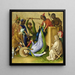 Martyre de Saint Jacques le Jeune - Stefan Lochner — cuadro enmarcado en la pared