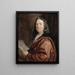 Portrait of a Doctor - Mary Beale — framed artwork on a wall