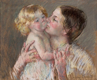 Mary Cassatt - A Kiss for Baby Ann No 3.webp