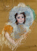 Buste de niña - Mary Cassatt — vista de la obra