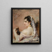 Fille romaine - Mary Cassatt — cuadro enmarcado en la pared