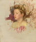 Croquis de Antoinette - Mary Cassatt — vista de la obra