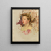 Croquis de Antoinette - Mary Cassatt — cuadro enmarcado en la pared