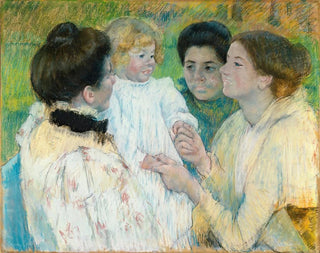 Mary Cassatt - Women Admiring A Child.webp