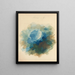 Azul - Mary Gartside — cuadro enmarcado en la pared