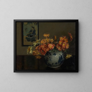 Mary Hiester Reid - Chrysanthemums A Japanese Arrangement.webp