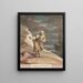 Antigone se débarrassant de Perdita - Mary Hoare — framed artwork on a wall
