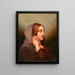 Perla del duelo - Mary Jane Peale — cuadro enmarcado en la pared