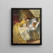 Un beso buenas noches - Mary Lightbody Gow — cuadro enmarcado en la pared