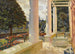 La terraza del dominio MacMonnies en Giverny - Mary Macmonnies Low — vista de la obra