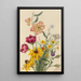 Group of Flowers - Mary Vaux Walcott — framed artwork on a wall
