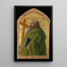 San Andrés - Masaccio — cuadro enmarcado en la pared