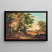 Rest near the fountain - Circle of Massimo d'Azeglio — framed artwork on a wall