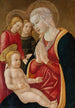 Virgen con el Niño - Maestro de la Natividad de Castello — vista de la obra