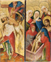 la Deposición y sepultura de Cristo - Maestro del Medio Rin — vista de la obra