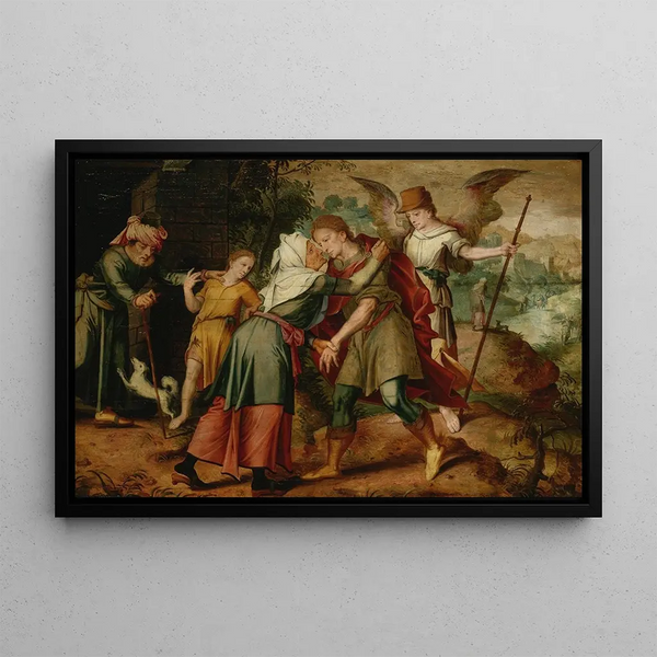 Master Of The Prodigal SonFlemish - The Return Of Tobias.webp