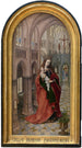 Vierge dans l'église - Maître de 1499 — vista de la obra