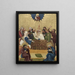 Mort de la Vierge - Maître de Heiligenkreuz — cuadro enmarcado en la pared