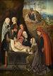 la escena de la Piedad y la Lamentación sobre el Cristo muerto - Maestro de Hoogstraeten — vista de la obra