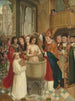 El bautismo de Clodoveo - Maestro de Saint Gilles — vista de la obra