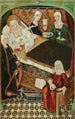 Nacimiento de la Virgen - Maestro de Villalobos — vista de la obra