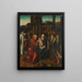 the Adoration of the Magi - Master of the Adoration of Antwerp — framed artwork on a wall