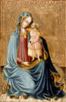 Virgen con el Niño - Maestro del Juicio de París del Bargello — vista de la obra