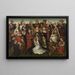 La Famille de Sainte Anne - Maître de la Famille de Sainte Anne — framed artwork on a wall