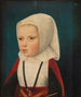 Retrato de una princesa en edad temprana - Maestro de la Leyenda de Magdalena — vista de la obra