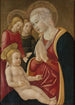 Virgen con el Niño - Maestro de la Natividad de Castello — vista de la obra