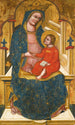 la Virgen con el Niño en majestad - Maestro de la Cruz de Pesaro — vista de la obra