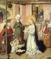 La Adoración del Niño - Maestro del Retablo de San Bartolomé — vista de la obra