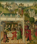 the Wedding of Saint Elizabeth of Hungary and Louis of Thuringia at Wartburg - Master of the Saint Elizabeth Panels — artwork view