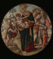 Virgin and Child with Saint John the Baptist - Master of the Borghese Tondo — artwork view