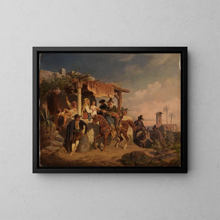 Mathias Artaria the younger - Spanish genre scene.webp