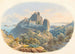 El Castillo de Èze cerca de Niza - Mathias Gabriel Lory — vista de la obra
