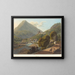 Villa - Mathias Gabriel Lory — cuadro enmarcado en la pared