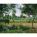Reproduction of the painting Morning painting, sunlight effect, Éragny - Camille Pissarro