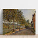 Reproducción del cuadro Matinée de juin à Saint-Mammès - Alfred Sisley