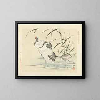 Matsumura Keibun - Redcrowned crane.webp