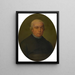 Sacerdote Jacques Matthieu De Moor - Mattheus Ignatius van Bree — cuadro enmarcado en la pared
