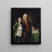 Cadwallader Colden y su nieto Warren De Lancey - Matthew Pratt — cuadro enmarcado en la pared