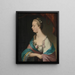 Christiana Stille Keen - Matthew Pratt — framed artwork on a wall