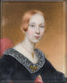 Retrato de una dama con cabello rizado - Matthias Grilhofer — vista de la obra