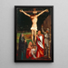 La Crucifixion - Matthias Grünewald — framed artwork on a wall