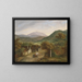 Vista sobre el Schneeberg - Matthias Rudolf Toma — cuadro enmarcado en la pared