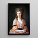 Cecilie von Brockes - Matthias von der Hude — cuadro enmarcado en la pared