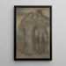 Joven pareja - Matthijs Maris — cuadro enmarcado en la pared
