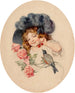 Rosas y cerezas - Maud Humphrey — vista de la obra